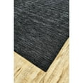 thumbnail image 3 of HomeRoots 8' X 11' Black Wool Hand Woven Area Rug, 3 of 10
