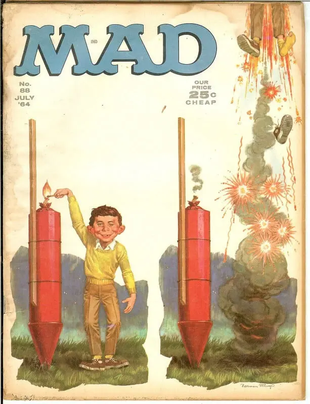 MAD Magazine #88 July 1964 (POOR Condition)