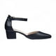 thumbnail image 2 of Zapatillas Mujer Tacón Bajo Negro Formales Con Pulcera negro 24 Incógnita 109D19, 2 of 6
