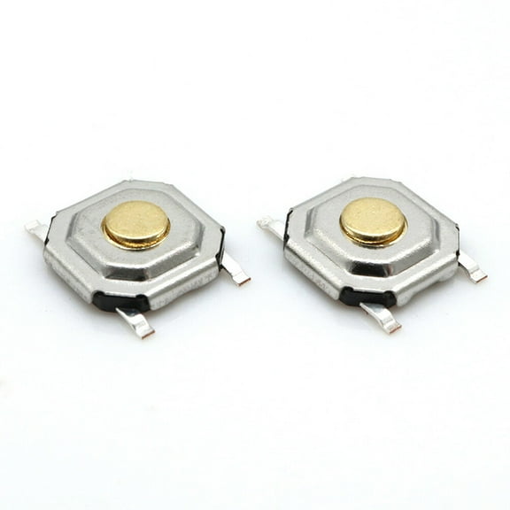 WHAMVOX 100Pcs Touch Push Button Momentary Tactile Push Button Kit