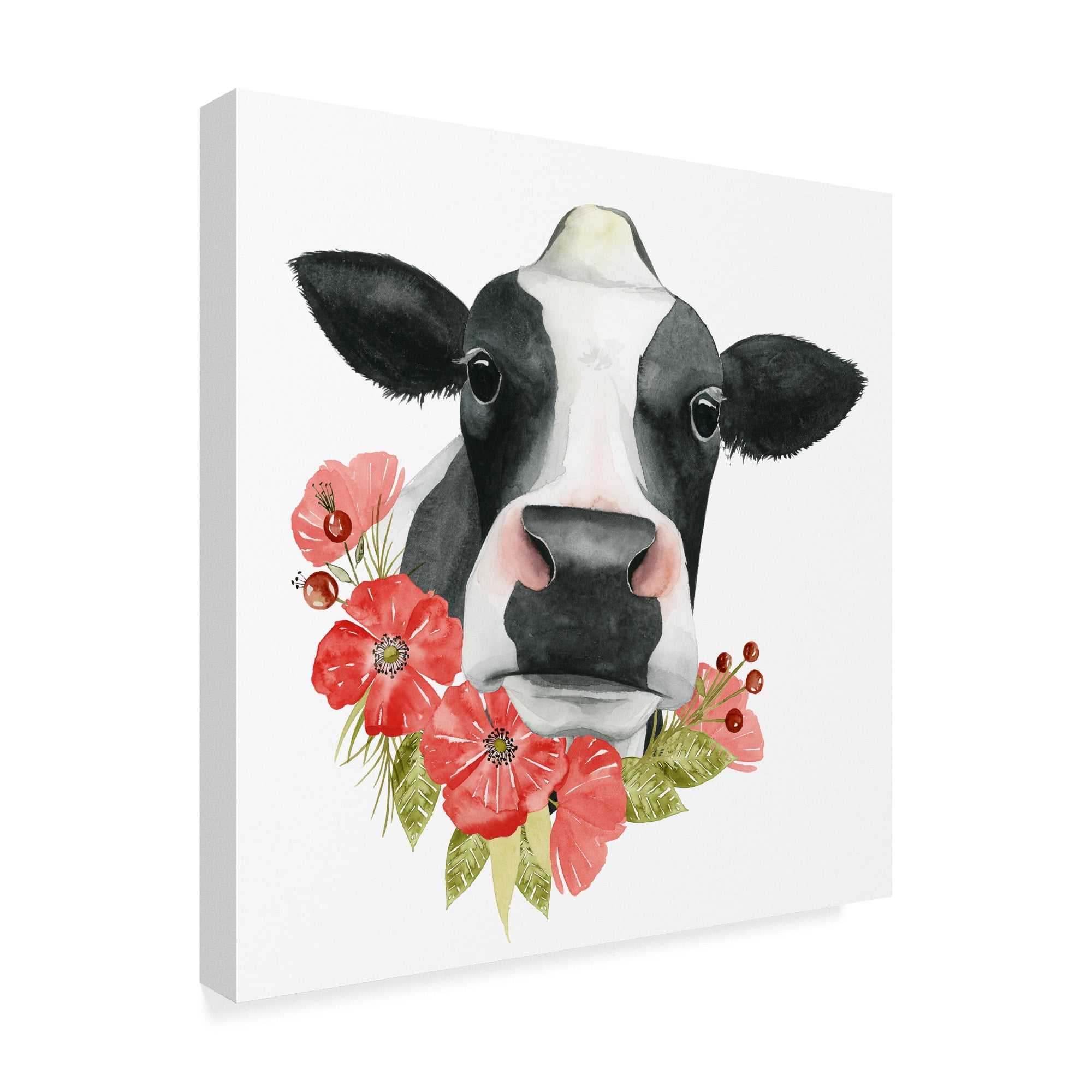 Trademark Fine Art 'Poppy Farm I' Canvas Art by Grace Popp