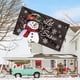 thumbnail image 2 of Banner AVOIN colorlife Let It Snow, 91 x 152 cm, doble cara, 2 of 7