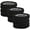 Black,3 Pack, variant on Kids Girls/Boys Winter Knitted Infinity Scarf Polar Fleece Neck Warmer