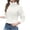 White, variant on UAMVSH Turtleneck Tops for Women Soft Warm Long Sleeve Pullover Trendy Casual Cable Knit Sweaters Fall Winter Clothes
