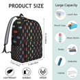 thumbnail image 5 of Starry Night Backpack, Comfortable and Stylish with Cosmic Art and Functional Storage Space, 5 of 5
