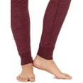 thumbnail image 4 of Fruit of the Loom Women's Waffle Pant Thermal, 4 of 5