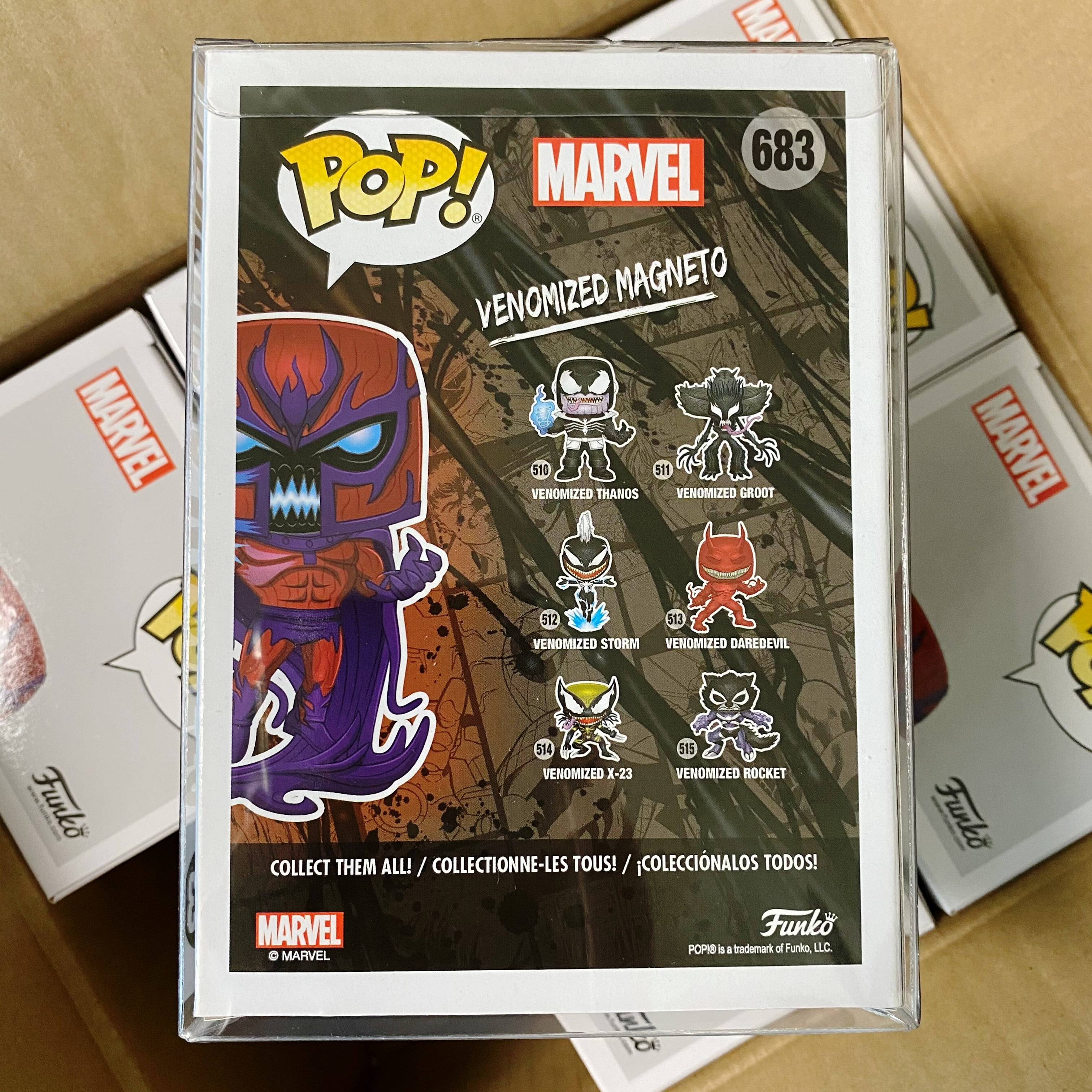 Funko Pop NYCC 2020 Exclusive : Venomized Magneto #683 Vinyl