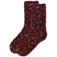 thumbnail image 6 of MeMoi Women's Confetti Plush Cozy Tufted Crew Sock - Mens - Male, 6 of 10