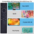 thumbnail image 3 of BN59-01385A Voice Remote Control for Samsung Smart TV 2019-2023 Crystal UHD Neo QLED OLED 4K 8K Series TVs(No Solar Function) (BN59-01385A 01385B), 3 of 7