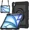 Black, variant on Case for iPad Air 13 inch M4 2026 / M3 2025 / M2 2024 with Built-in Screen Protector, 360° Rotating Stand, Pencil Holder, Adjustable Shoulder Strap, Pencil Holder