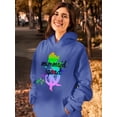 thumbnail image 2 of Mermaid Squad Hoodie Women -SPIdeals Designs, Female Large, 2 of 4