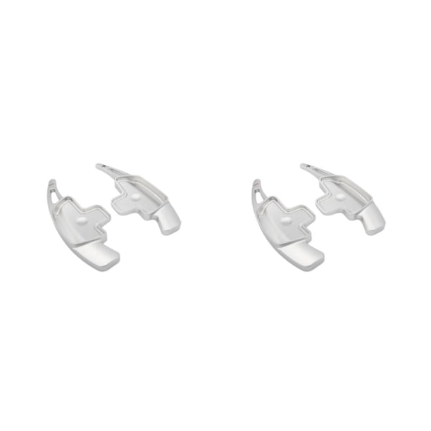 Sidaley Palanca de cambios para volante de 2 piezas, paletas de cambio de marchas, repuesto de accesorios modificados para automóvil Type1 NO1