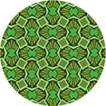 thumbnail image 1 of Ahgly Company Machine Washable Indoor Round Transitional Green Area Rugs, 8' Round, 1 of 7