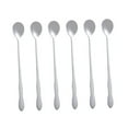 thumbnail image 5 of GOOHOCHY  6 Pcs Long Spoon for Mixing Drinks Table Spoons Silverware Stainless Steel, 5 of 8
