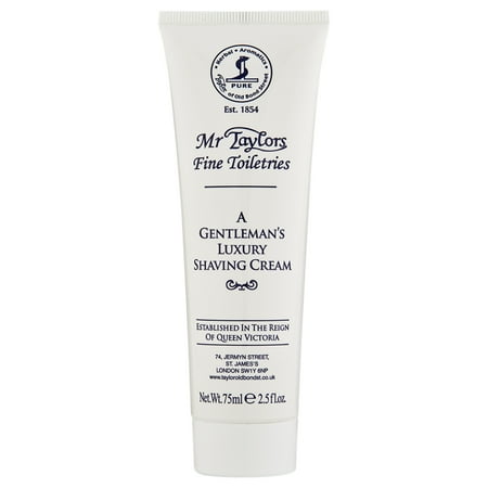Taylor of Old Bond Street Shaving Cream Tube, Mr Taylor, 75ml