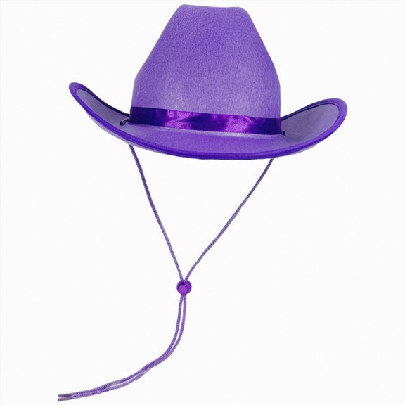 Ccpelsie Childrens Brown Trimmed Cowboy Hat Western Cowboy Hat Brown Cowboy Hat for Boys and Girls