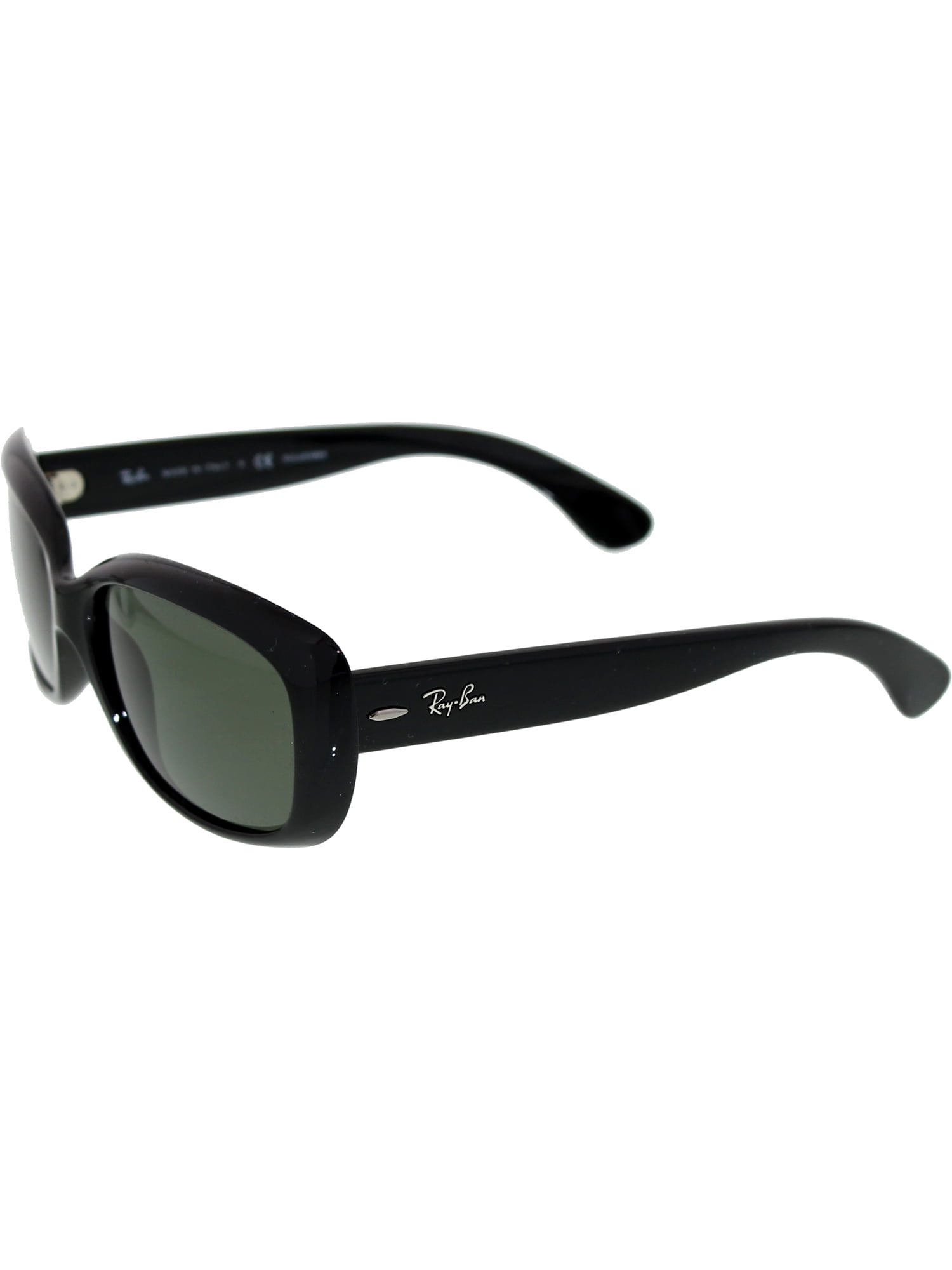Ray-Ban Women's Polarized 195 RB4101-601/58-58 Black Cat Eye Sunglasses -  
