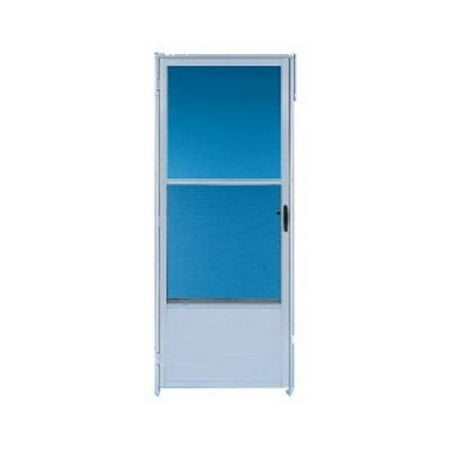 Croft Metals 163 32rev Wh Storm Door Self Storing Screen White