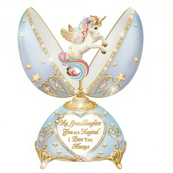 The Bradford Exchange My Granddaughter You Are Magical Music Box