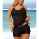 thumbnail image 3 of Traje de baño para mujer, traje de baño Tankini para mujer, traje de baño Tankini para mujer, traje de baño de dos piezas, muy versátil, 3 of 7