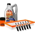 thumbnail image 1 of Kit De Afinación Con Aceite 5W30 Mineral, Bujías Platino, Filtro De Aire Y Filtro De Aceite 9 Piezas Compatible con Ford Edge V6 3.5L DE 2007 A 2009, 1 of 1