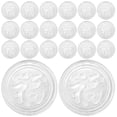 thumbnail image 1 of Miangastore Tabletops Glass Bumpers Suction Cup Washer Clear Design 100Pcs, 1 of 8