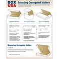 thumbnail image 3 of BOX USA BML13132 Literature Mailers, 13" x 13" x 2", White Pack of 50, 3 of 8