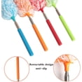 thumbnail image 3 of 4 Pcs Microfiber Duster, Microfibre Hand Duster Washable Dusting Brush Cleaning Tool Extendable Dusters for Cleaning Home Office,Car, Computer, Air Condition, Washable Duster, 3 of 5