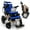 Blue, variant on 330 lbs Weight Capacity, 19 Miles Battery Range, Electric Wheelchairs for Adults, US Based Premium Customer Support, Remote Controlled Lightweight Wheel Chair for Seniors, IQ-8000 by Majestic