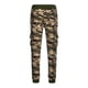 thumbnail image 4 of Pantalones largos para hombre con cordón, cintura elástica, múltiples bolsillos, pantalones casuales para hombre, 4 of 5