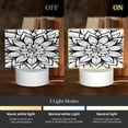 thumbnail image 3 of Haiem Mandala Floral Line Art Pattern Acrylic Night Light Gift with 3 Color ModesTouch-Sensitive LED Lamp Perfect Gift for Mother's Day, Birthday, or Christmas, 3 of 9