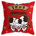 thumbnail image 1 of Almohada de felpa suave para sofá, diseño de animal tierno, tamaño 40x40 cm, incluye funda y relleno, perfecta para decorar y brindar comodidad en tu hogar., 1 of 7