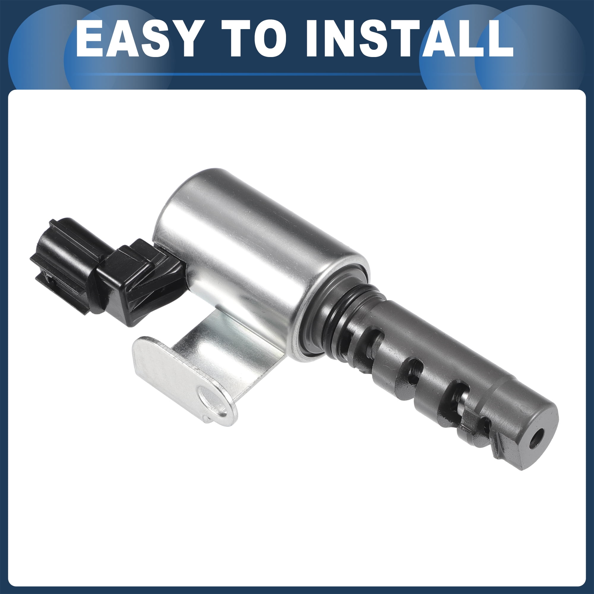 Engine Variable Valve Timing VVT Solenoid, No.10921AA002 for Subaru Impreza WRX STi Silver Tone, 2 Pcs