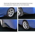thumbnail image 3 of 2 Pcs 35cm Rear Bumper Canard Lip Splitter for Accurate Fitment and Improved Aerodynamics, Easy Installation, Durable ABS Material, Fashionable Look, Compatible with  Leon A3 A4, 3 of 8
