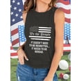thumbnail image 3 of XCHQRTI Women's 4th of July Tank Tops Graphic USA We The People 1776 Shirts Patriotic Sleeveless Tee, 3 of 7
