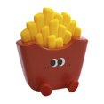 thumbnail image 1 of Lámparas de noche con luz nocturna de silicona, control táctil con temporizador, mesa de patatas fritas de dibujos animados Rojo Yuyangstore Luz de noche, 1 of 8