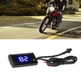 thumbnail image 4 of KIMISS Indicador digital de temperatura del agua de la motocicleta Luz azul ANGGREK Otros, 4 of 8