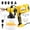 Yellow, variant on Baokaler Paint Sprayer, 1000W HVLP Electric Spray Gun with 1400ml Container, 4 Copper Nozzles & 3 Spray Patterns for Furniture, Cabinets, Walls, House Painting, Blue