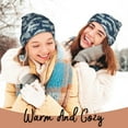 thumbnail image 4 of Kdxio A Japanese Great Wave Winter Beanie for Men Women Beanie Knit Hat Cuffed Cap Beanie Knit Chunky Snow Cap, 4 of 6