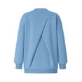 thumbnail image 6 of FAHUOMU Crew Neck Sweatshirts Women' Oversized Dolman Sleeve Casual Fall Winter Pullover Tops, 6 of 6