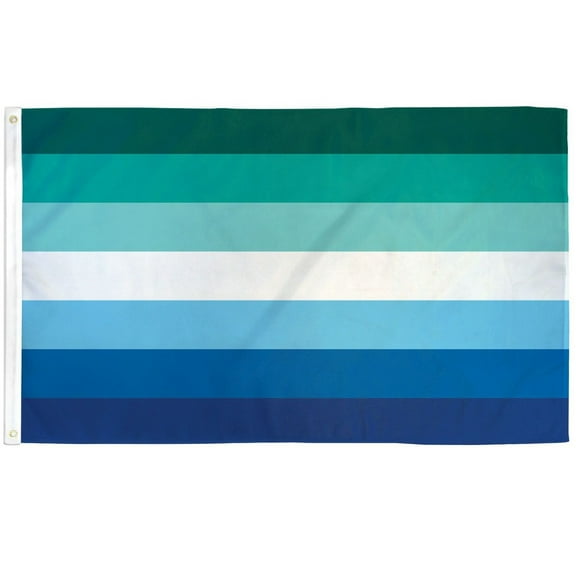 3x5 Gay Male Pride Rainbow Polyester Flag Banner