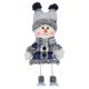 thumbnail image 2 of Muñeco de nieve navideño lindo peluche muñeco de Papá Noel suministros decorativos para fiestas navideñas (01B), 2 of 2