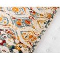 thumbnail image 6 of 9' x 12' Orange and Blue Southwestern Rectangular Area Throw Rug, 6 of 9