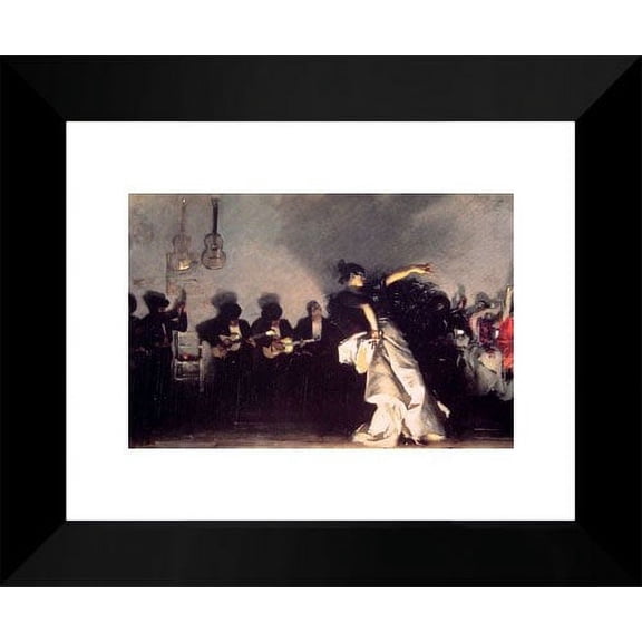El Jaleo 15x18 Framed Art Print by Sargent, John Singer