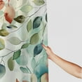 thumbnail image 3 of Shiartex  Eucalyptus Leaf Shower Curtains, Sage Green Spring Botanical Watercolor Plants Bathroom Curtains Bathtub Home Decor Waterproof Fabric Machine Washable with Hooks 36x72, 3 of 7