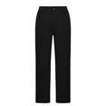 thumbnail image 4 of Women Sweatpants Formal Trousers Mid-Rise Pants Zip Button Pant Workout Bottoms Athletic Joggers Thick Lounge Trouser Cozy Bottoms Casual Sweatpant Loose Jogger Soft Outfits, 4 of 6