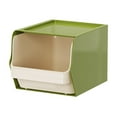 thumbnail image 1 of Shangren Tea Packet Rack Space Saving Utility Desk Storage Organizer for Kitchen Milk green, 1 of 8