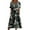 #145 Gray Dress, variant on Staron Clearance Summer Dresses for Women 2025 Floral Print Loose Flowy Holiday Short Sleeve Dresses with Pockets Casual Spring A Line Crew Neck Boho Midi Dress White XXL