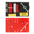 thumbnail image 3 of 2 Way Speaker Crossover, 200W 2 Way Speaker Unit HiFi Home Speakers Audio Frequency Divider Crossover Strainers ,2PCS, 3 of 8