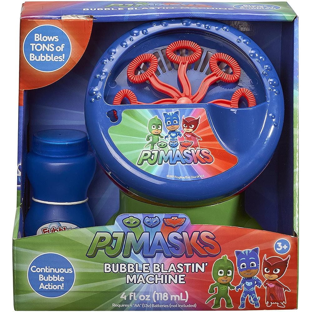 Little Kids PJ Masks Bubble Blastin Machine